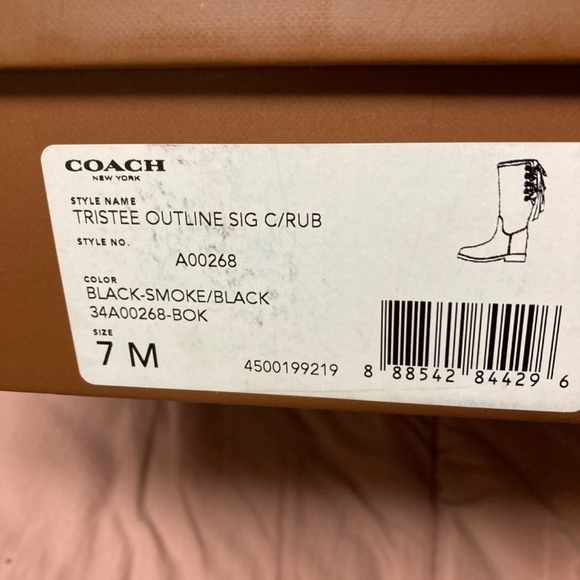 COACH Rain Boots - Picture 16 of 16